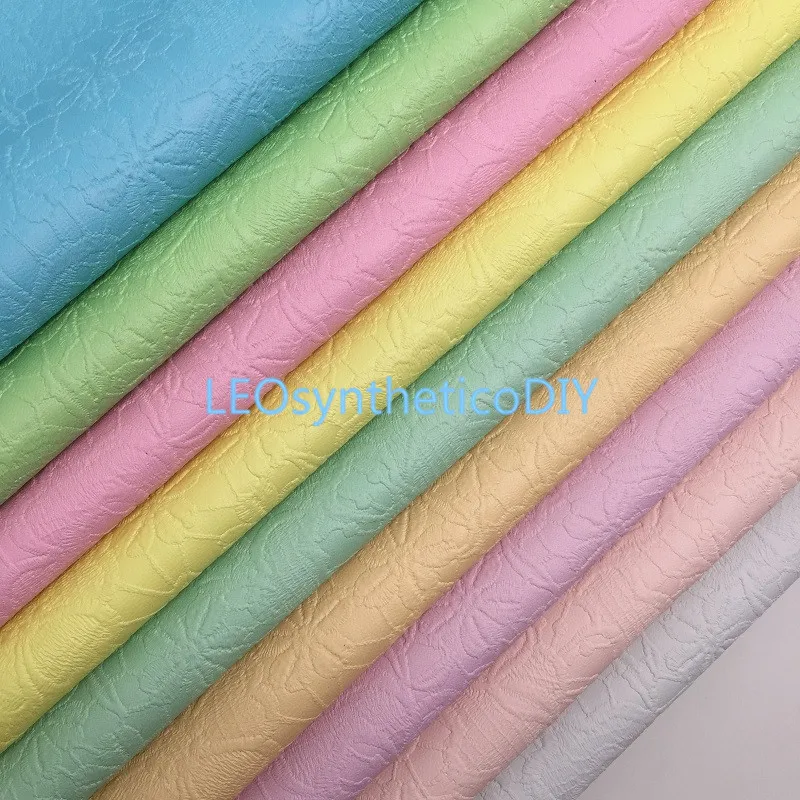 Искусственная виниловая кожа пастельные цвета 21x29 см R048 | Дом и сад