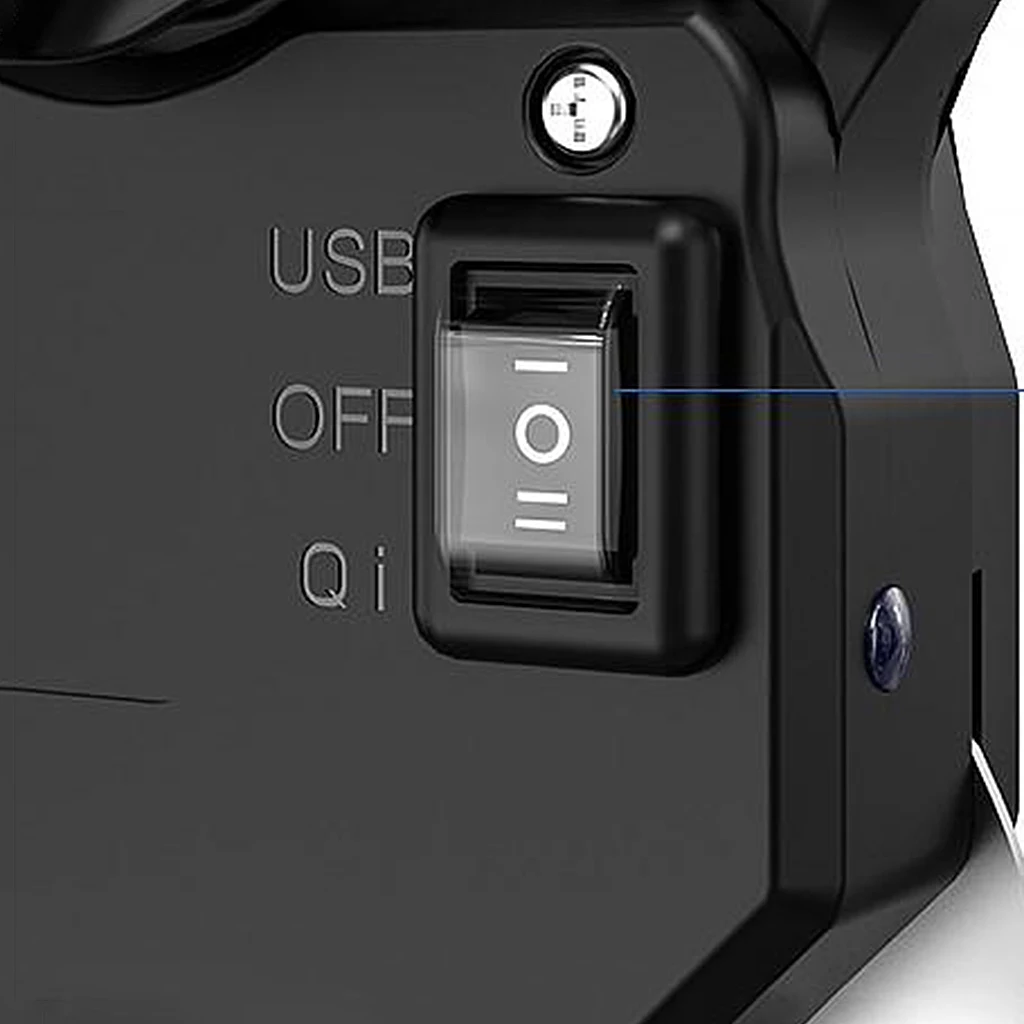 

Motorcycle Phone Mount with Wireless and USB Charger 15W Qi Fast Charging Cell Phone Holder for Motorcycle ATV Boat Bike