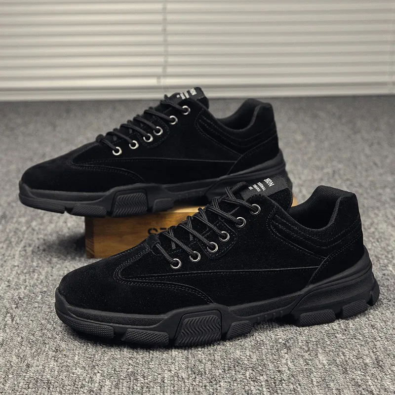 

Men's Shoes Trendy Shoes Spring 2021 New Korean Version of The Trend Wild Russian Casual Shoes Men's Tooling Shoes Trend