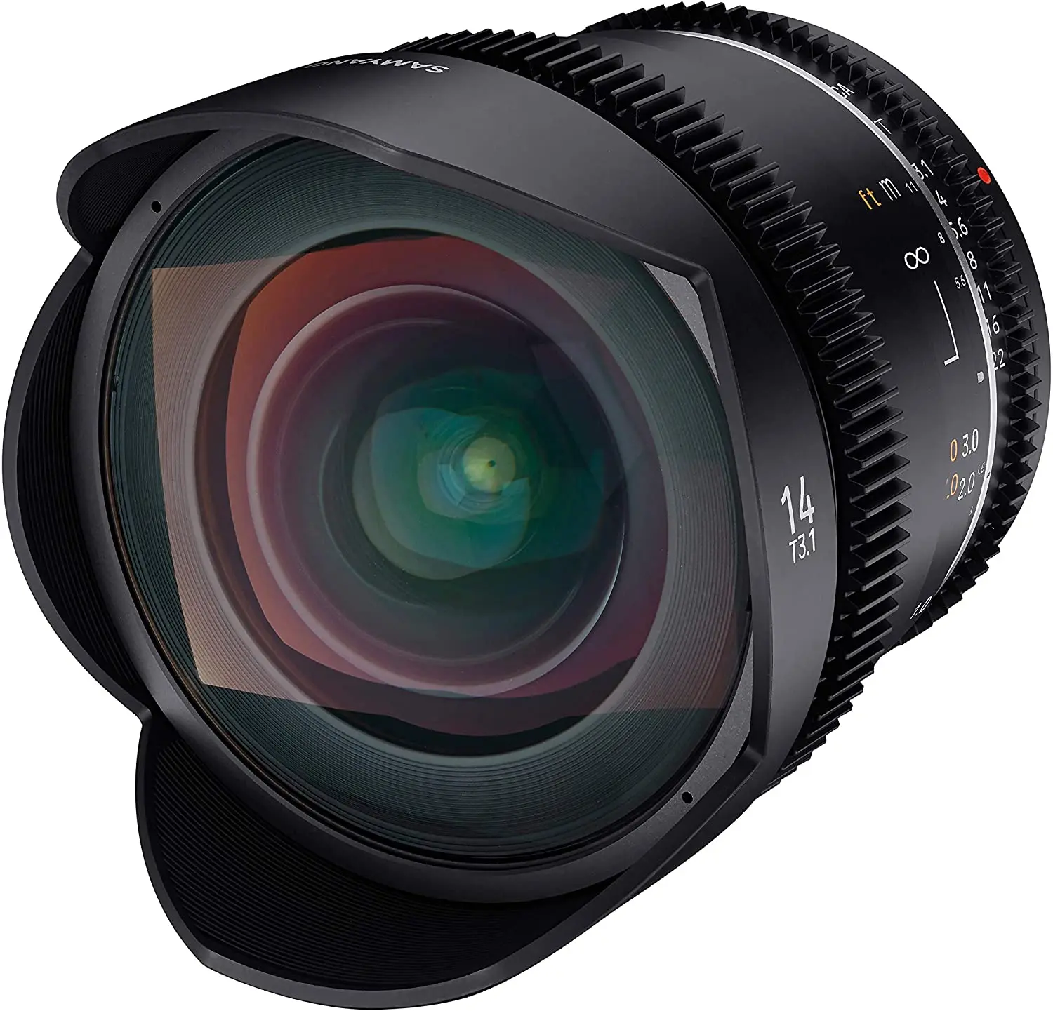 Samyang MF 14 мм T3.1 VDSLR MK2 яркий ультра широкий угол Cine Lens Nikon F Sony E 4/3 Canon EF фиксированное