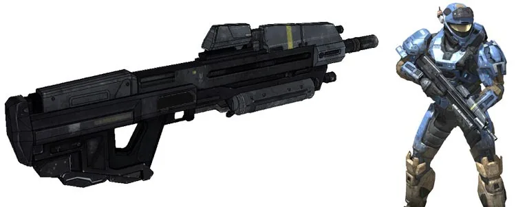3D бумажная модель Halo MA37 Step Gun Qian ручная работа рисование военный веер сделай сам