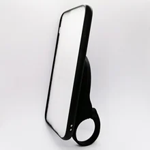 Bicycle Phone Holder with PC TPU Case Bike Handlebar Rail Mount Cell Phone Stand for iPhone 7/8/X/11/11 Pro/12/12 Mini