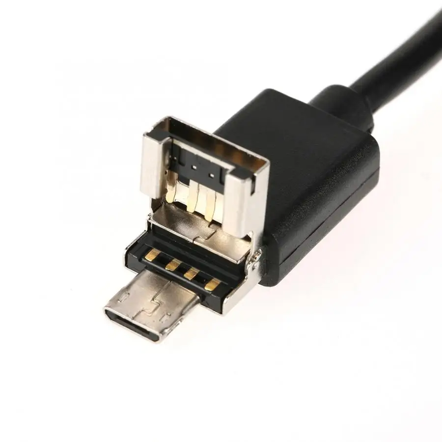 3 в 1 Водонепроницаемая 6 Led USB эндоскоп бороскоп Инспекционная камера 5 м для