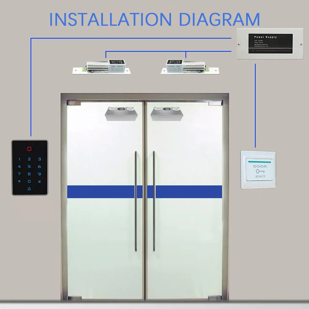 RFID Клавиатура система контроля доступа Водонепроницаемый Чехол Открытый 5 шт