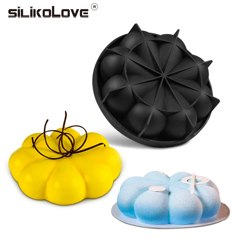 Силиконовая форма SILIKOLOVE для торта Мусса в форме сердца поднос цветок