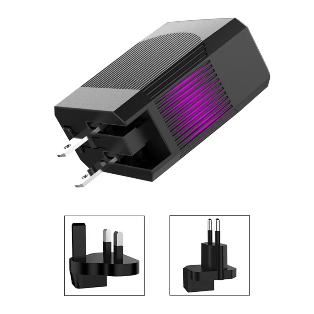 Сетевое зарядное устройство SOONHUA с портом USB Type-C и поддержкой быстрой зарядки 38 Вт
