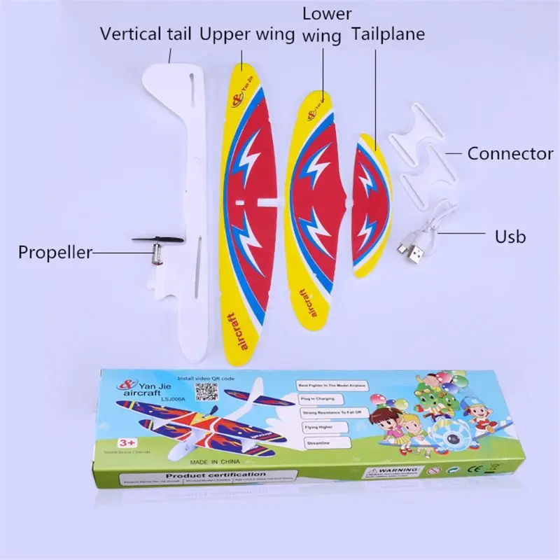 Лидер продаж электрический ручной Летающий планер самолет игрушки летающие в