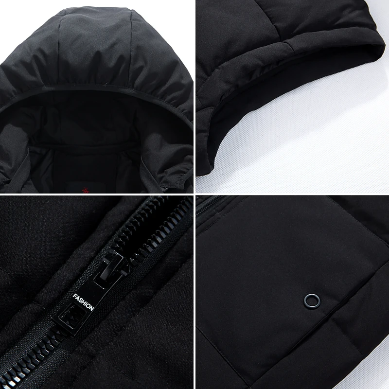 2019 брендовая мужская куртка жилет без рукавов зимние модные повседневные пальто