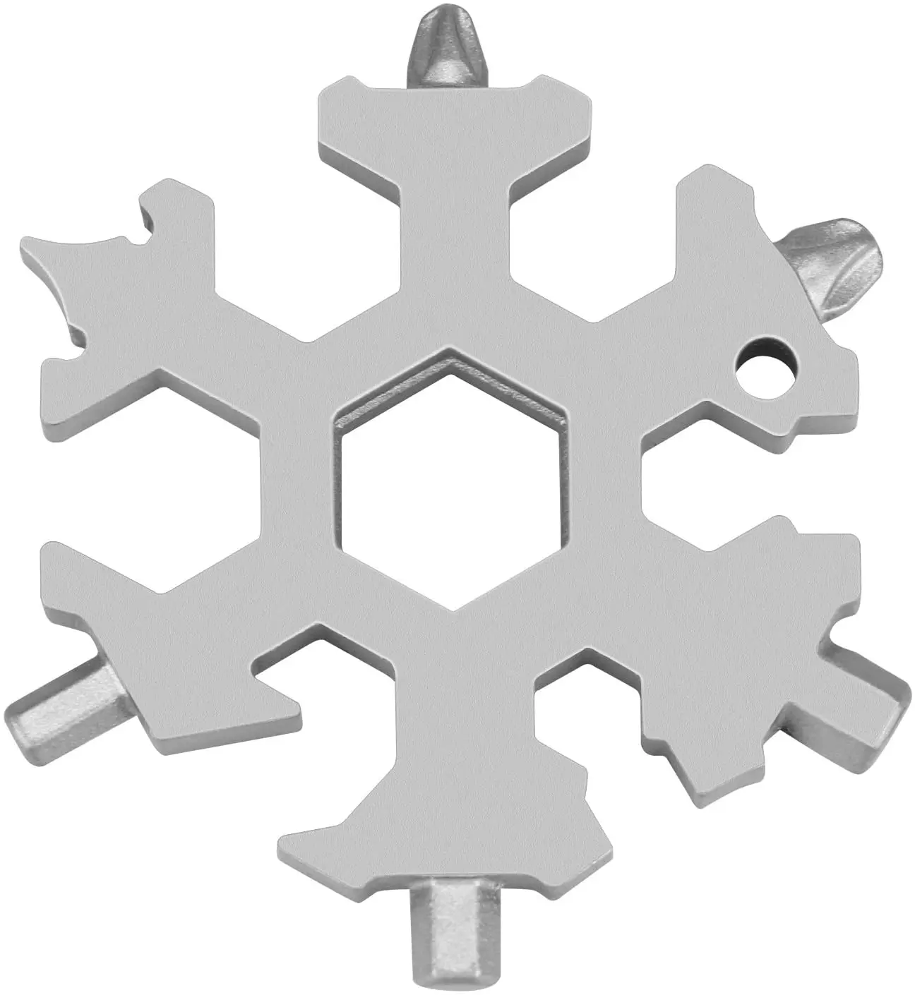 Снежинка мульти инструмент 19 в 1 Сказочный Jhua портативный из нержавеющей стали EDC