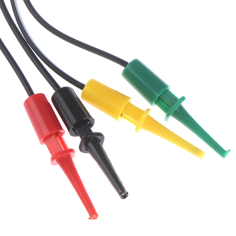 Комплект тестовых проводов зажимы типа крокодил штекер банан разъем питания |