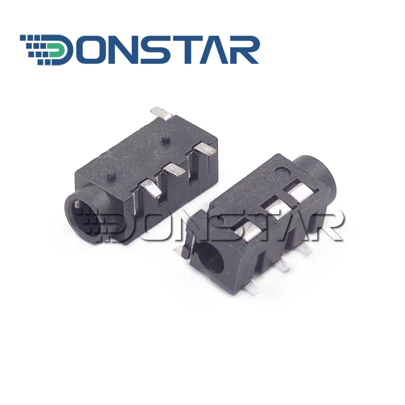 10 шт. 3 5 разъем для наушников аудио PJ-320D 4 pin SMD MP3 аксессуары PJ320D |