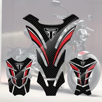 for triumph 675 765 tiger 800 900 speed triple 3d carbon look motorcycle tank pad protector sticker