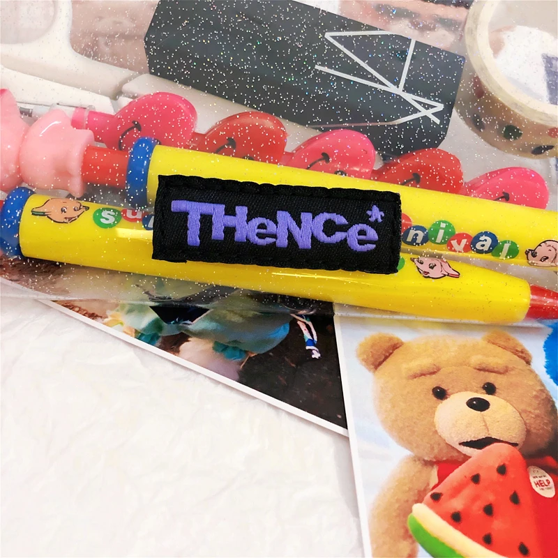 Ins лазерный Блестящий Флуоресцентный чехол для карандашей косметика