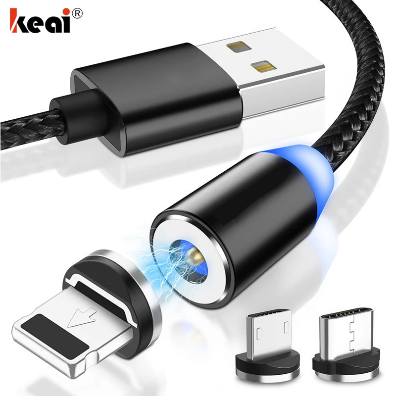 Магнитный USB кабель для быстрой зарядки Micro C IOS iPhone Samsung Huawei Android шнур провод|Кабели