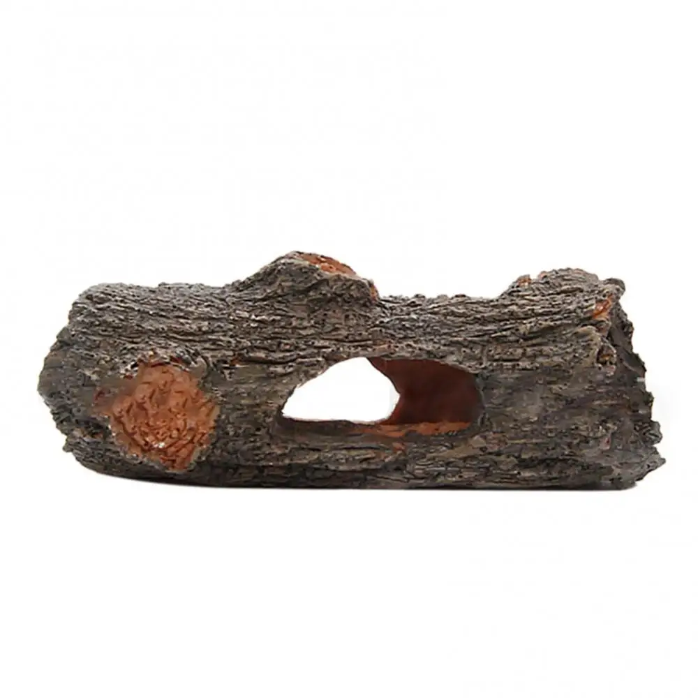 Декоративное украшение для аквариума имитация полых деревянных искусственных