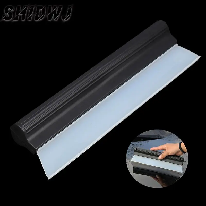 

Flexible Soft Silicone Wiper Car Window Cleaning Glass Scraper Silicone Handy Squeegee Car Blade Clean Scraping Film Scraper