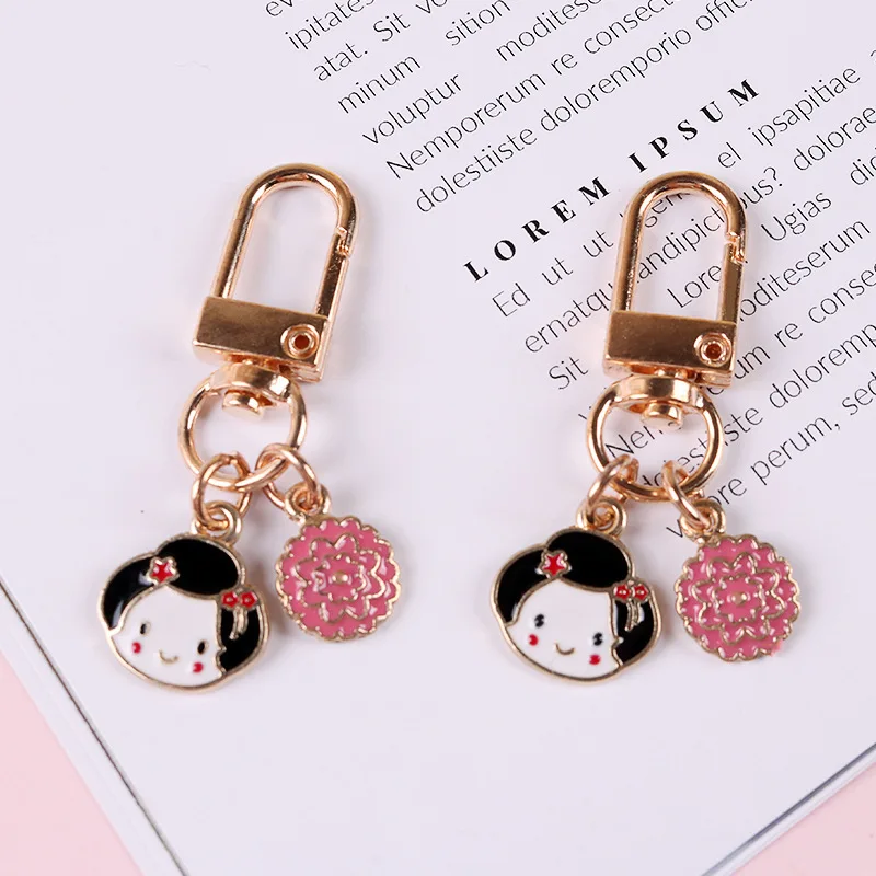

Creative Simplicity Key Chain Cartoon Airpods Protective Keychain Small Pendant Car Keyring Bag Zipper Accessories Small Gift