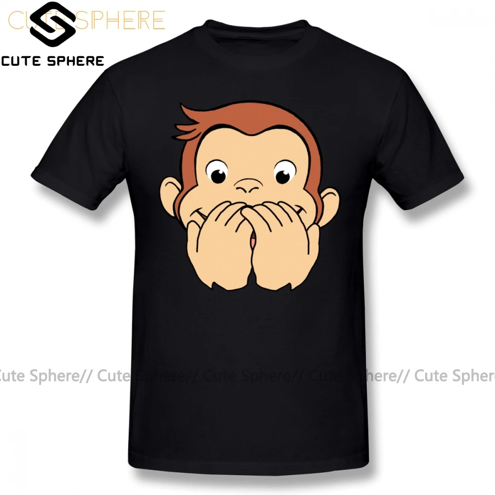 

Футболка с коротким рукавом и принтом Джордж, 100 хлопок