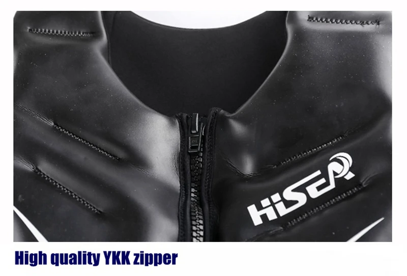Hisea взрослый плавучий спасательный жилет Neoprere качество гладкое качество спасательный жилет серфинг Рыбалка; рафтинг серфинг