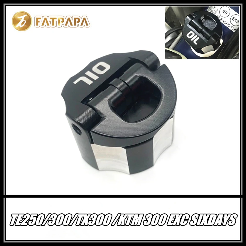 

Запчасти для мотоциклов Husqvarna TE 250 300 TX300 2020-2021 KTM 300 EXC SIXDAYS 2018-2021 CNC масляный бак крышка топливного бака Защитная крышка