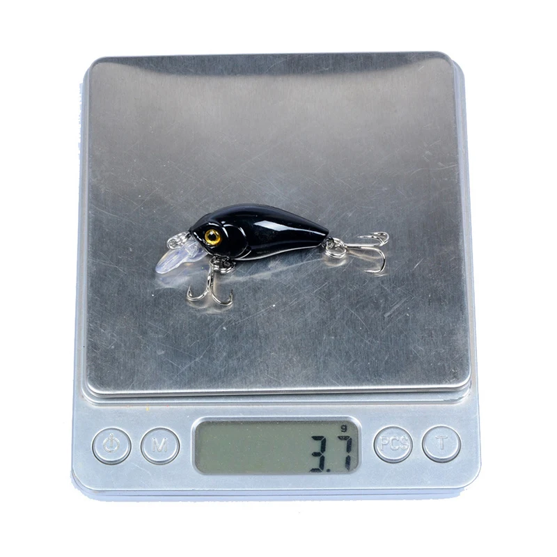 Рыболовные приманки мини твердая приманка VIB с тройным крюком спасательная