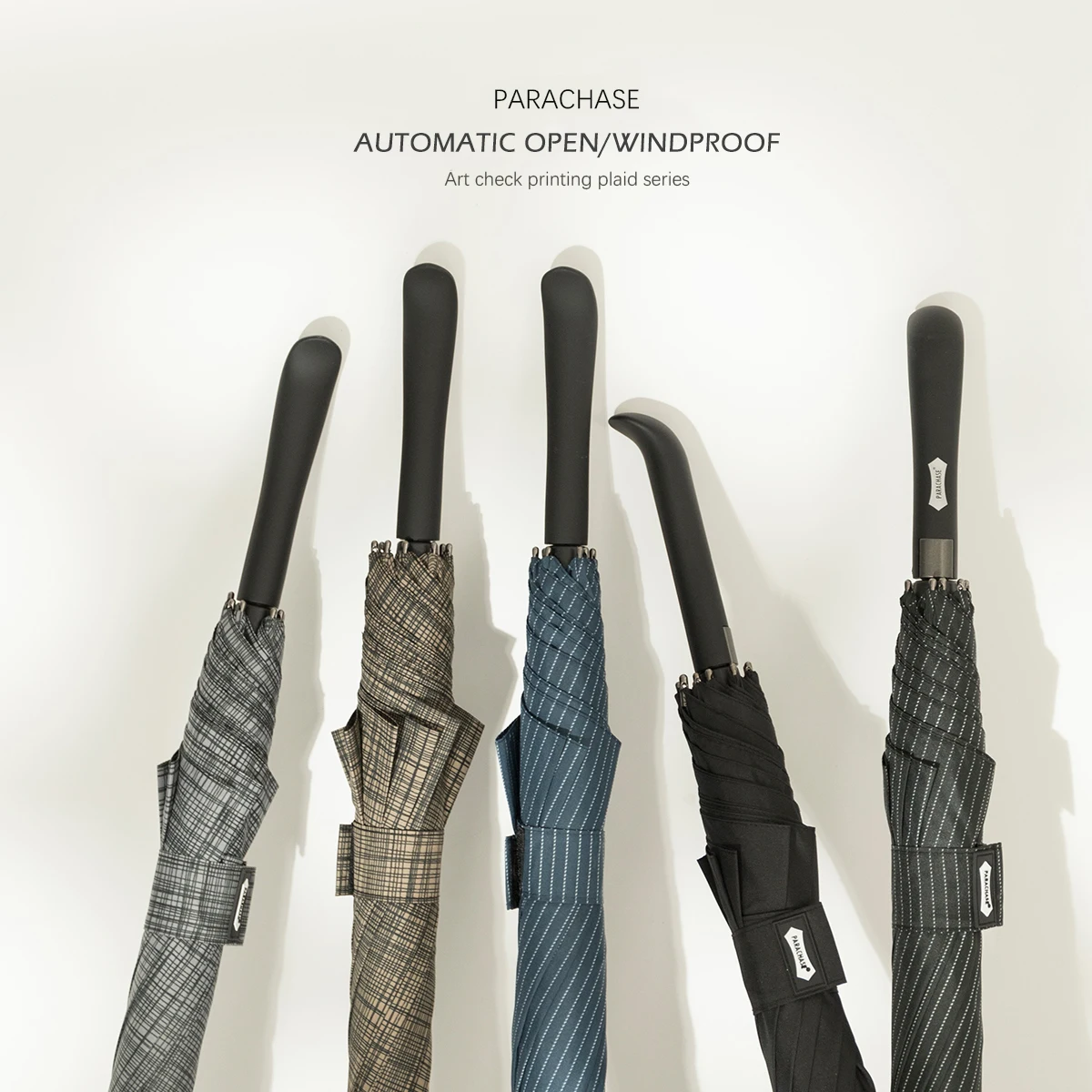 Зонт с длинной ручкой парашютаза мужские и женские прямые большие