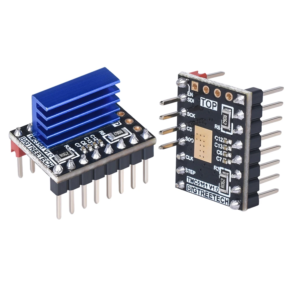 BIGTREETECH TMC5161 V1.0 SPI шаговый двигатель встроенный драйвер MOSFET 3d принтер запчасти VS TMC2209 TMC2130 TMC5160 для SKR V1.3 PRO