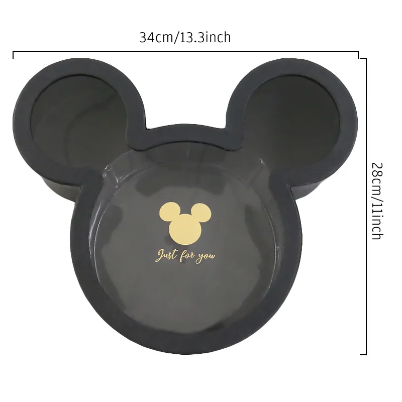 

Chic Mickey Gift Box Soap Flower Rose Chocolate Candy Apple Box Wedding Souvenir Christmas Birthday Valentine's Day Gift