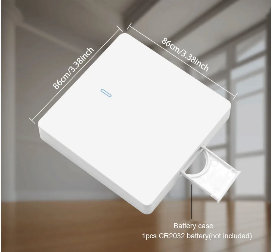 Беспроводной настенный выключатель Wofea 433 МГц rf 86 панельный передатчик