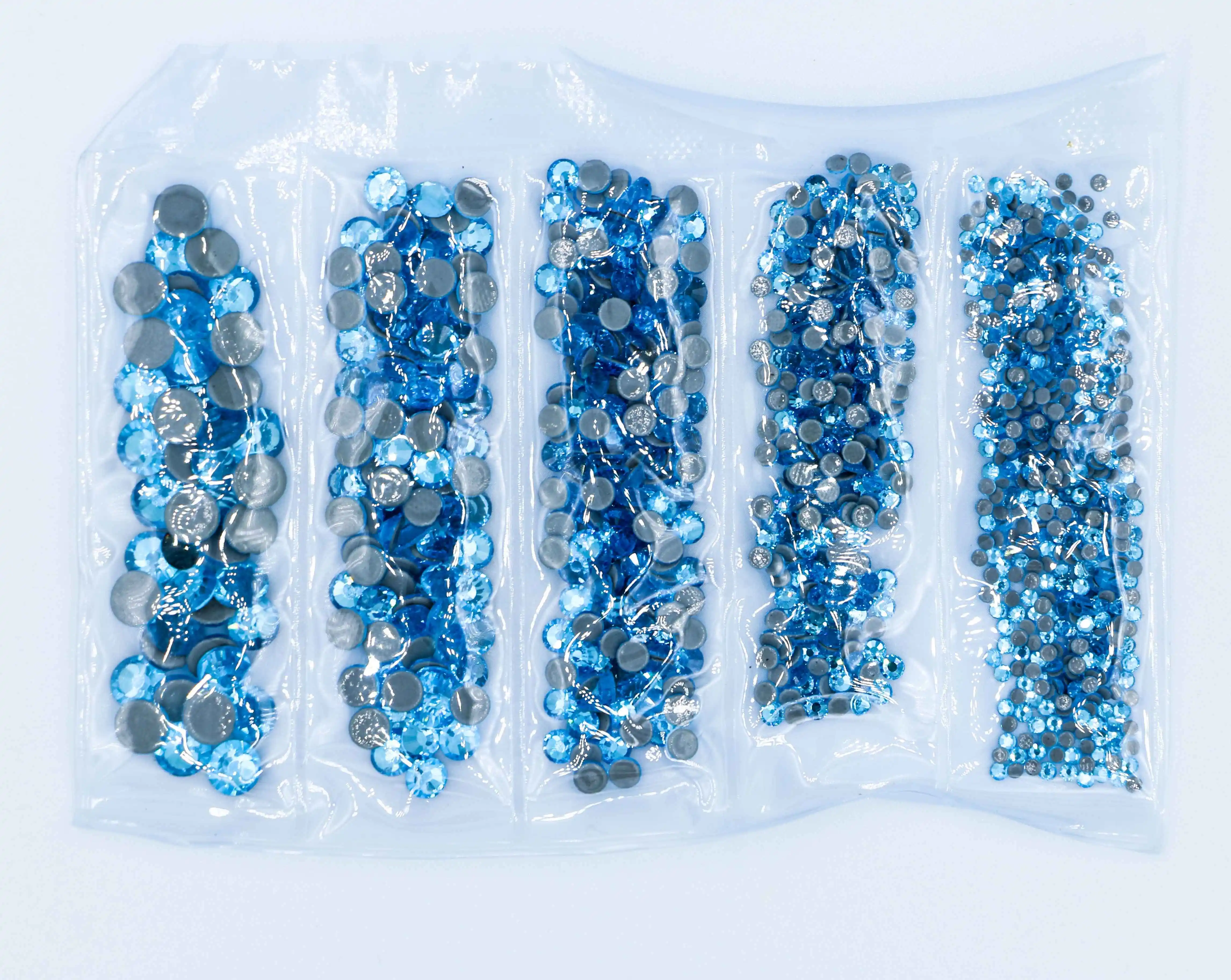 Исправление хрусталя и искусственного алмаза 40 цветов 1000 шт. смешанный размер