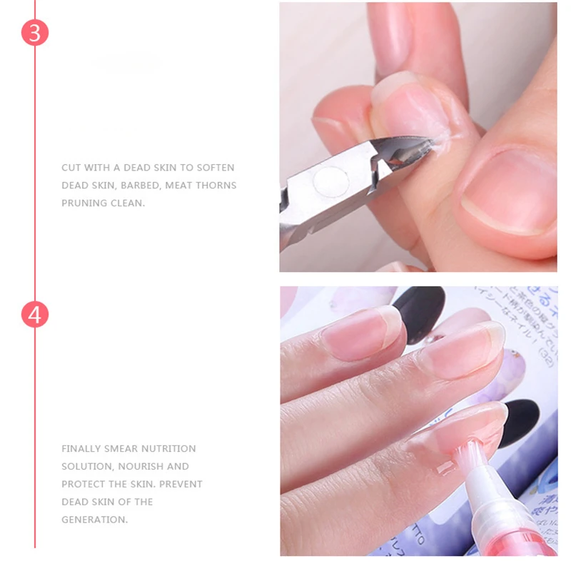 

1 Bottle Nail Cuticle Remover Softener Liquid Exfoliator Cuticle Oil Treatment Manicure Soften Dead Skin for Nails Care