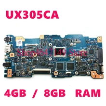 UX305CA 4GB / 8GB RAM M3/ M5 CPU Motherboard For ASUS Zenbook UX305 UX305C UX305CA Ultrabook Laptop Mainboard UX305CA Mainboard