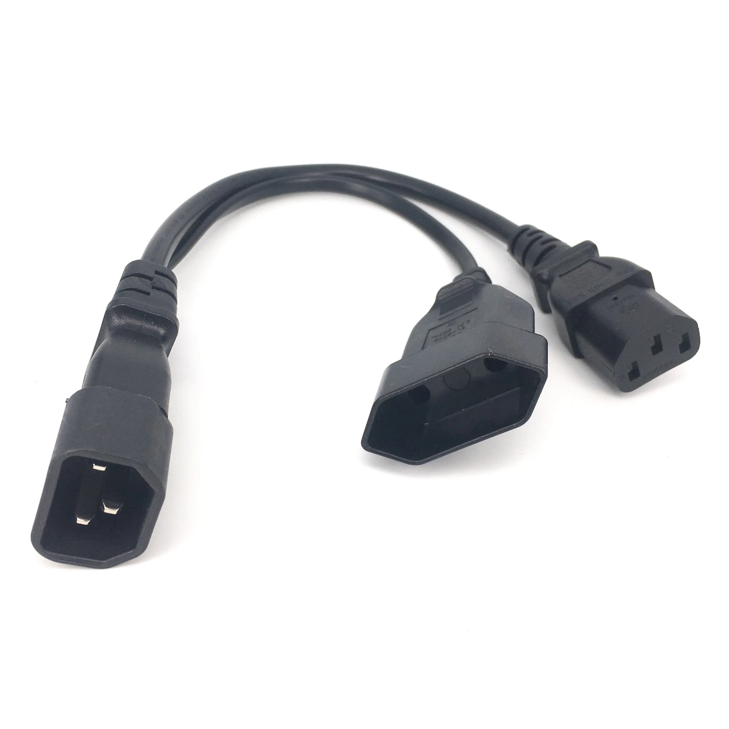 IEC320 3 pin C14 на обоих концах для подключения внешних устройств к C13 + 2 сливное