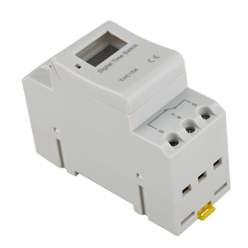 Цифровой ЖК дисплей Еженедельный Программируемый таймер DC/AC 12V реле