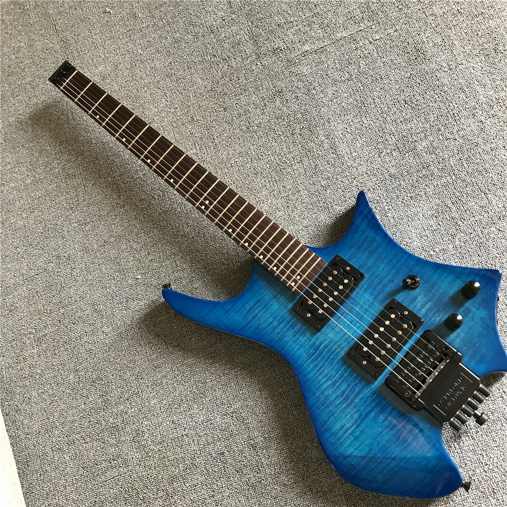 Бесплатная доставка электрическая гитара transblack purple tiger maple магазин с