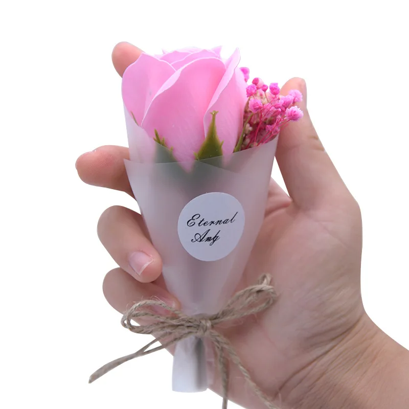 Сушеные цветы свадебное оформление букета Флорес Секи DIY Искусственные Розы День