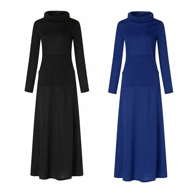 

Women Long Sleeve Sweatshirt Shirt Dress Bandage Evening Party Maxi Dress Lot M5TE