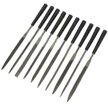 10pcs/set Metal Needles File for Glass Stone Jewelers Diamond Wood Carving Craft Sewing Hand Files Tools