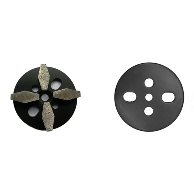 GD60 для полировки Бетонного Пола диск 4 дюймов алмазный шлифовальный с четырьмя