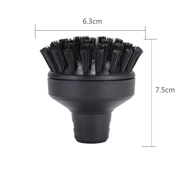 

Round Brush Sprinkler Nozzle Head for Karcher SC1 SC2 SC3 SC4 Large Round Brush Cleaning Brush for Steam Cleaner Sweeper