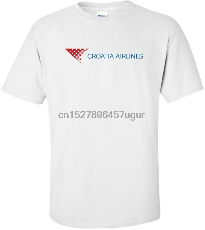 Croatia Airlines Ретро логотип авиация футболка |