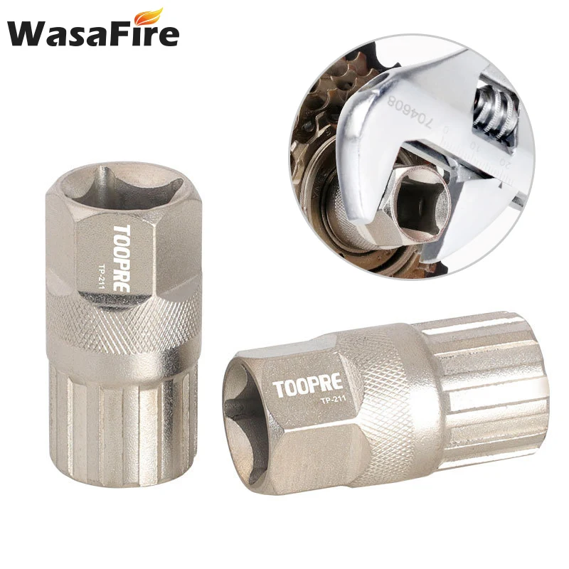 

WasaFire MTB Bike Accessories Bicycle Repair Tools Lockring Sleeve Cassette Flywheel Removal Freewheel Remover Repair Tools