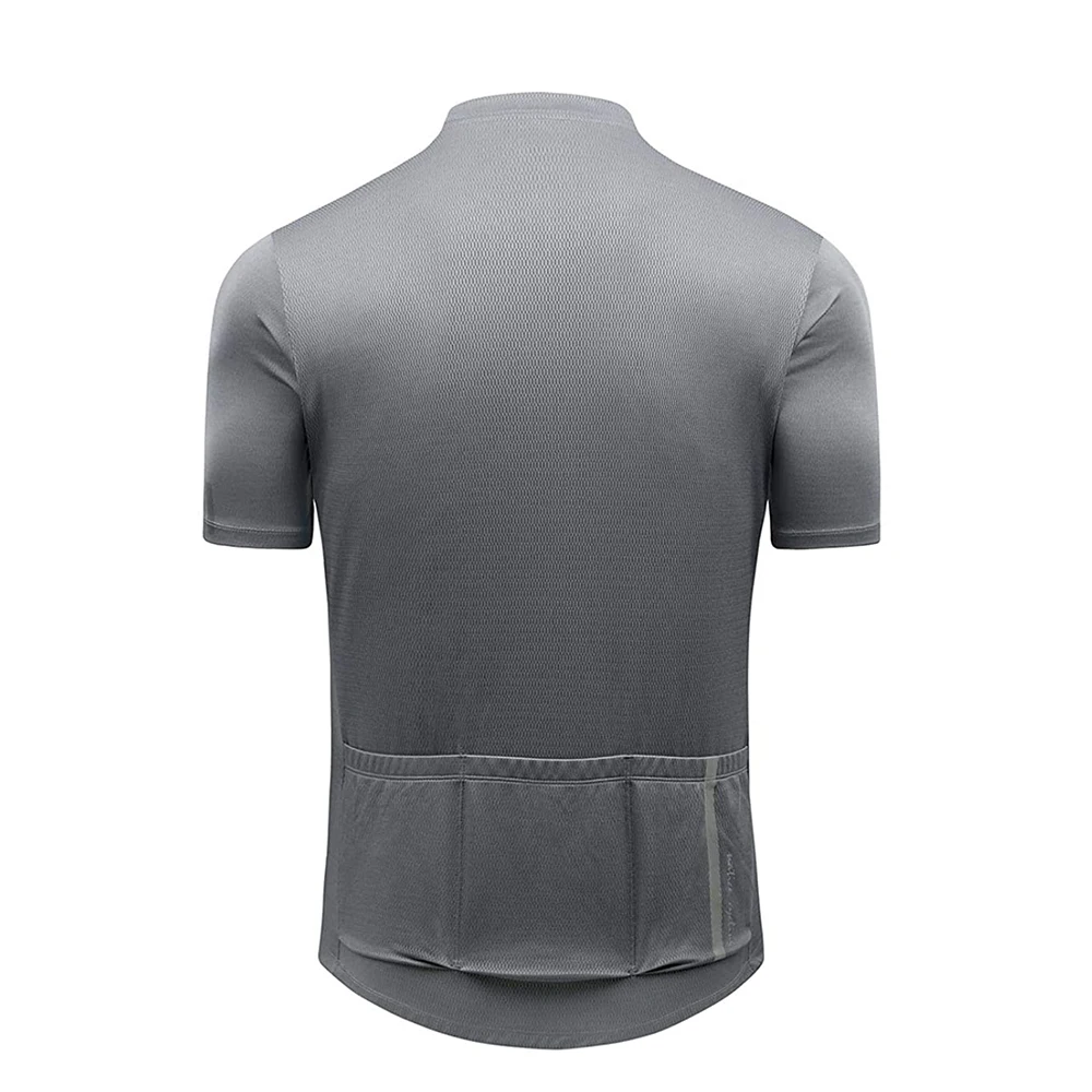 Веломайка Santic мужская с коротким рукавом дышащая Светоотражающая увлажняющая