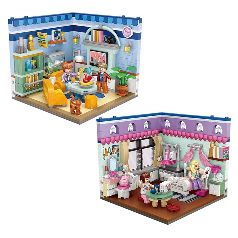 Строительные блоки LoZ игрушки алмаз всемирно известные архитектурные фигуры