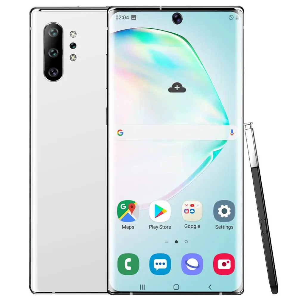 Разблокированный оригинальный смартфон Android 4G 3G 6,8 дюймов HD Face Mobile Smart Phones 8G 128G Dual SIM Mobilephone Telephone Wifi on.