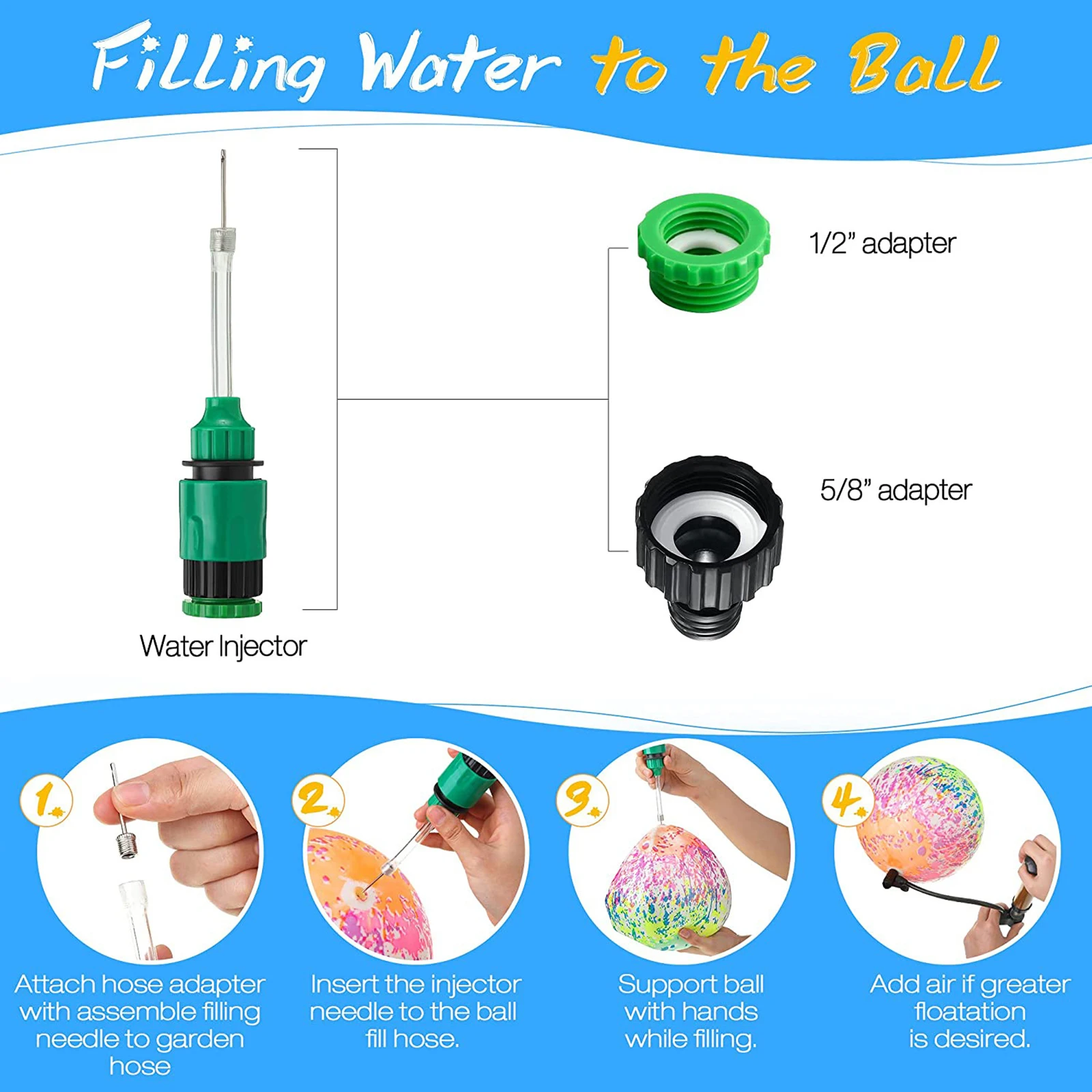 

Kids Swimming Pool Ball Toy Underwater Pool Ball Kids Bubble Balloon Indoor Outdoor Balls Game Pool Toy Swimming Accessories