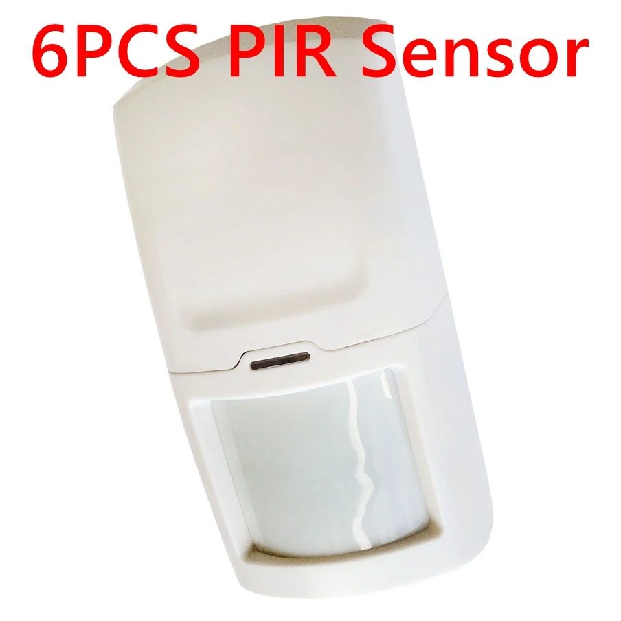 6PCS New 433MHZ Wireless PIR Motion Detector PIR Sensor HW-03D for 433MHz Home Alarm System
