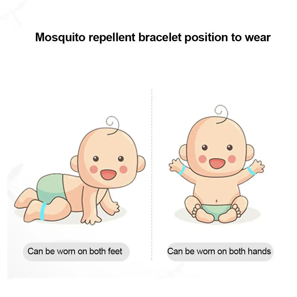 1 шт. детский силиконовый браслет против комаров|Уход за ногтями| |