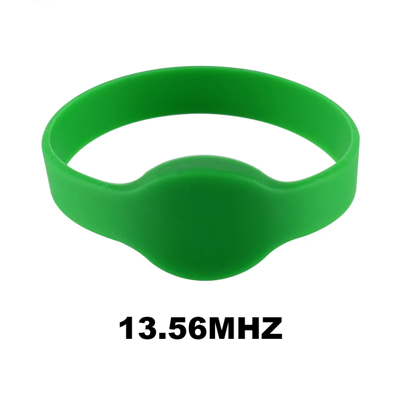 10 шт. 13 56 МГц Ключ считывания Rfid Iso14443a браслет силиконовый Nfc запястье карта Mf S50 |