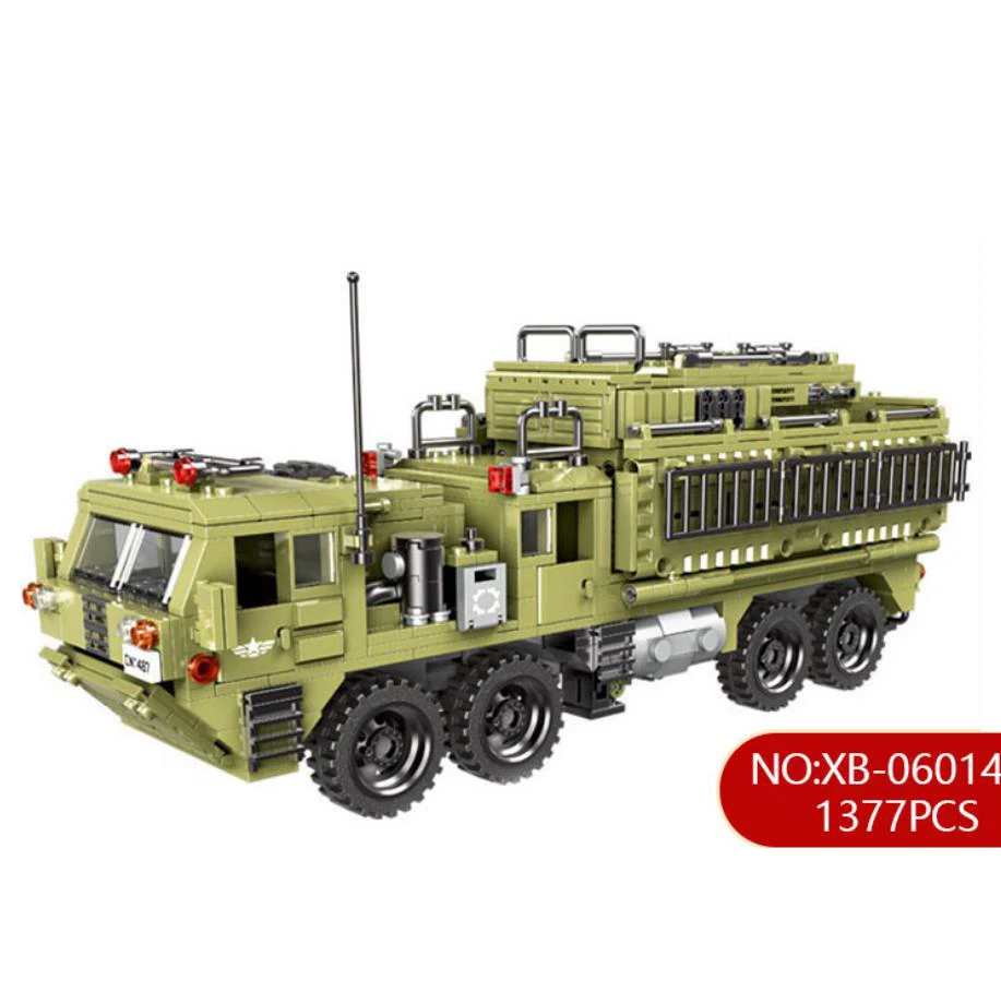 

Modern military across the battlefield Scorpio heavy truck batisbricks building block ww2 army forces figures bricks toys
